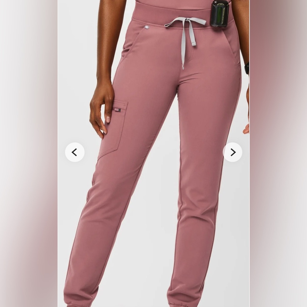 FIGS Mauve Zamora Jogger Scrub Pants